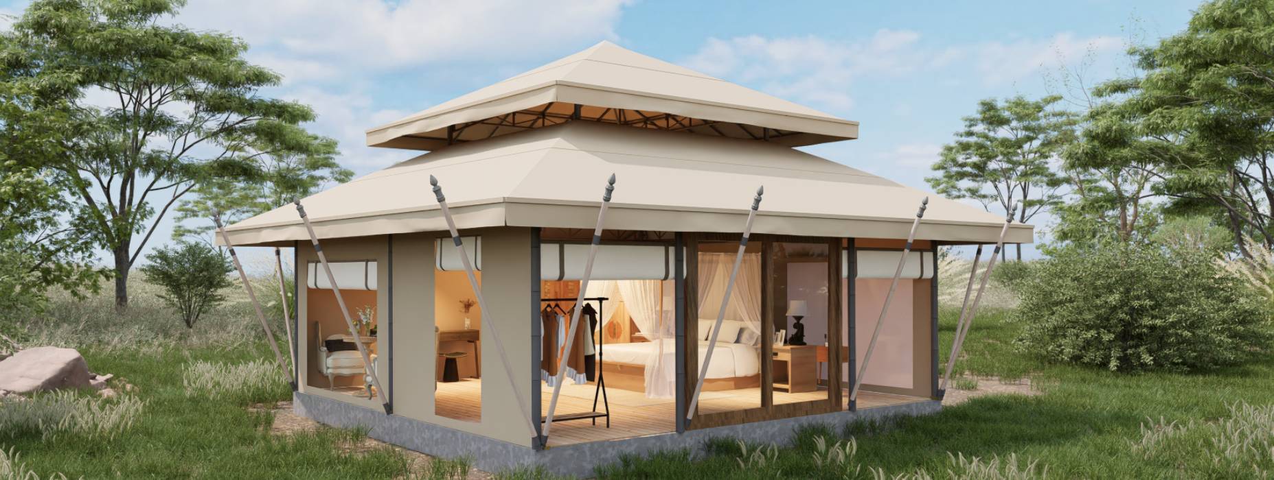 灌阳县户外野奢帐篷